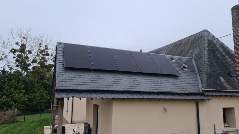 Après travaux - Installation de panneaux photovoltaïques Sargé lès le Mans