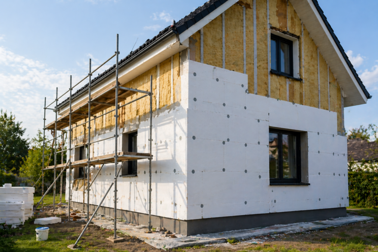 Isolation thermique par l'extérieur (ITE) en Sarthe — Entreprise RGE UpRénov