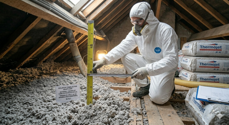 Quelle épaisseur de laine Rockflex pour l&rsquo;isolation des combles ?