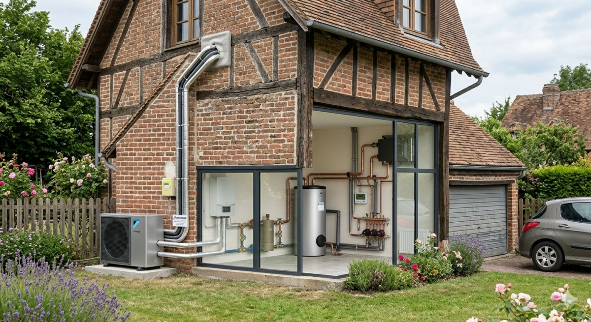 Pompe à chaleur air air et climatisation réversible en Sarthe